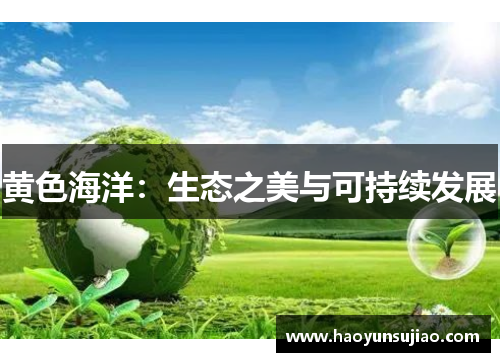 黄色海洋：生态之美与可持续发展